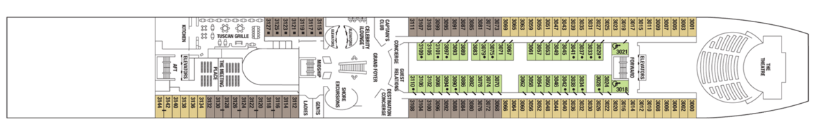 Celebrity Cruises Celebrity Millennium Deck 3.png